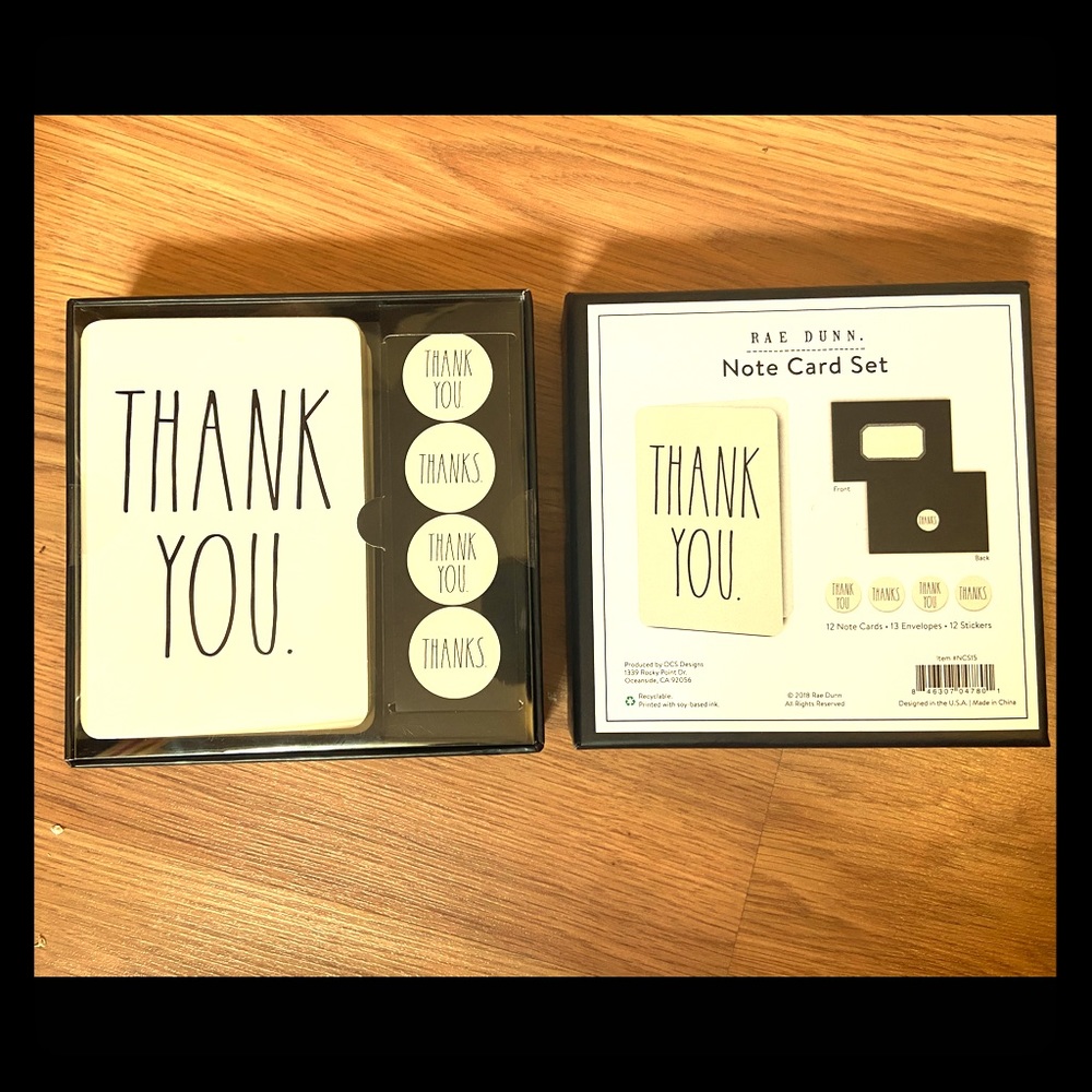 Rae Dun Thank you Notes
